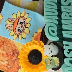 Labubu  Socks Sunflower Pattern Kids SM - MED